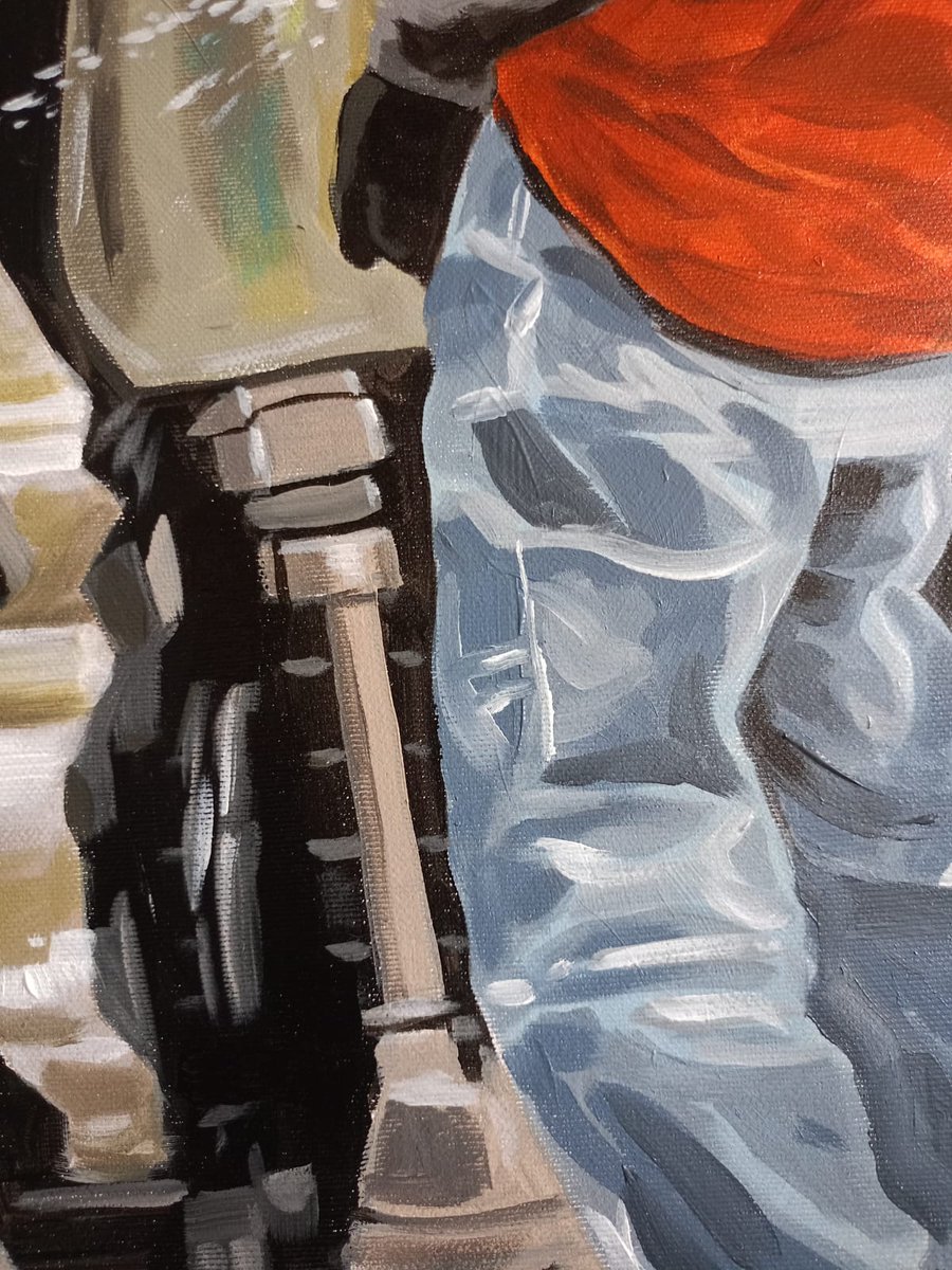Tizarrr's tweet photo. Only a little over 12 hours to go, and my painting auction will be history. Check out the auction here: https://t.co/V883ivFbAE  thank you fyi🙏😊 #Bitcoin #Ordinals #XCPCounterparty #OrdCity #NFTs #DankDirectory https://t.co/N4jvYbXZgY