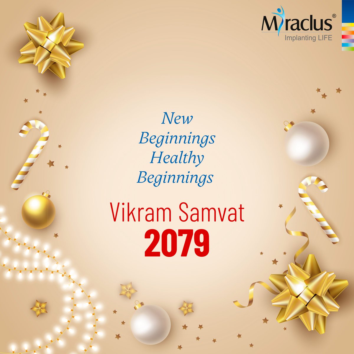 MiraclusOrtho's tweet photo. On the dawn of Vikram Samvat 2079, let's celebrate the promise of stronger bones and a brighter future with Miraclus. Wishing you a year of resilience and joy!

#vikramsamvat #gujaratinewyear #OrthoImplants #MedicalDevices #Orthopaedics #ImplantInnovation #OrthoTech #Miraclus https://t.co/cTQAMZyQwH