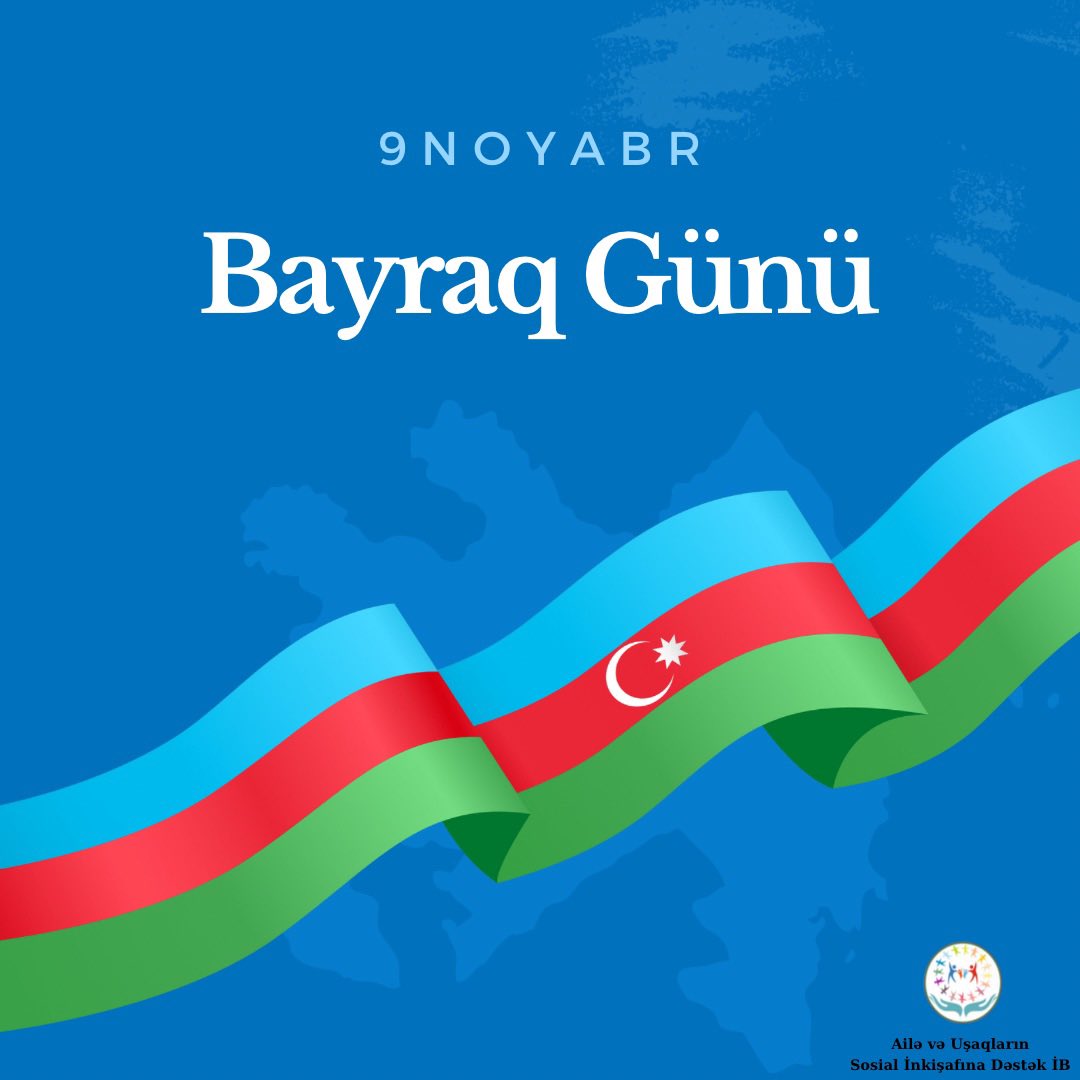 Bayrağımız mübarizə əzmimiz, zəfər sorağımız, istiqlaliyyət salnaməmizdir.

9Noyabr-Bayraq Gününüz Mübarək olsun.

#BayraqGünü 
#bayraqgünü 🇦🇿