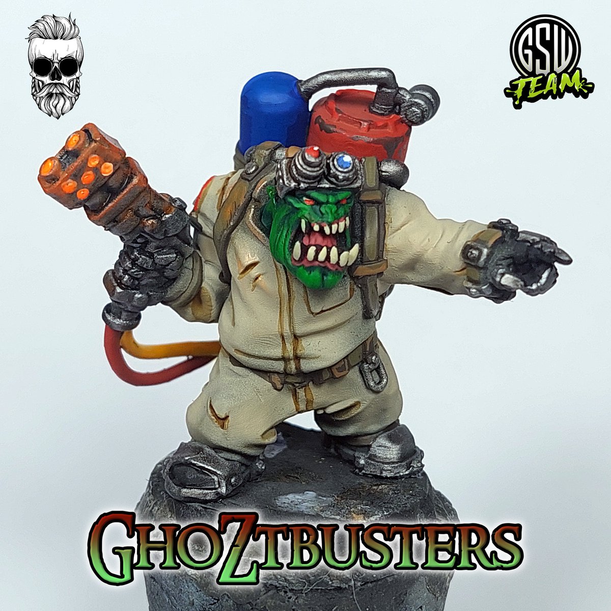 greenstuffworld's tweet photo. If you don't know the Youtube channel of our colleague @chushammer  , subscribe because he shows cool tutorials like these, and teaches you  how to work with the GSW product range. Not to be missed!
#WarhammerCommunity #warhammer #PaintingWarhammer #miniaturepainting https://t.co/7n3dfpYdlT