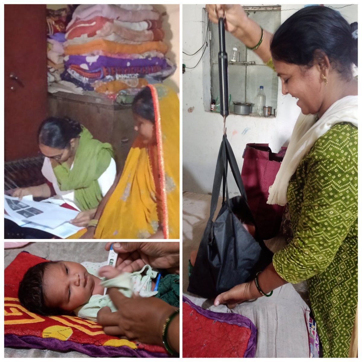 જોખમી સગર્ભા અને પ્રસુતિ થયેલ બેન ની ગૃહ મુલાકાત દરમ્યાન માતા અને બાળક ના  સારસંભાળ સમતોલ આહાર શારીરિક સ્વચ્છતા તમાકુ/મસાલા ના ખાવા સરકારી હોસ્પિટલમાં સલામત સુવાવડ વિષે સમજ આપી <a href="/BhanubenMLA/">Bhanuben Babariya</a> <a href="/CMOGuj/">CMO Gujarat</a> <a href="/NHMGujarat/">NHM Gujarat</a> <a href="/DDO_Kheda/">DDO KHEDA</a> <a href="/irushikeshpatel/">Rushikesh Patel</a> <a href="/devusinh/">Devusinh Chauhan</a> <a href="/MoHFW_INDIA/">Ministry of Health</a>