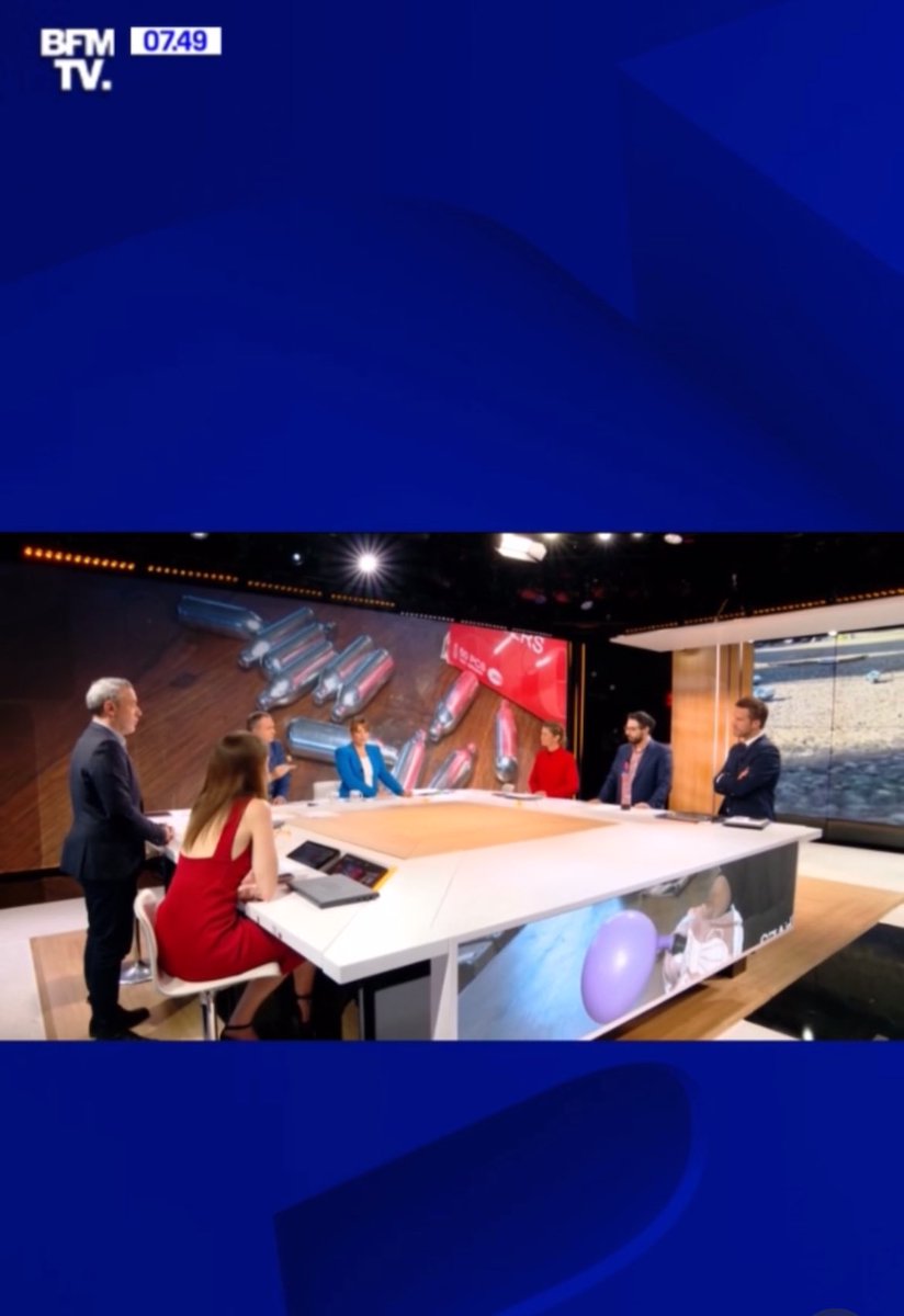 GrzychGuillaume's tweet image. J’ai eu le plaisir d’être l’invité de l’édition de ce matin sur @BFMTV pour parler des ravages du #protoxydedazote et de nos travaux au @CHU_Lille ainsi que du lancement de la campagne de prévention #N2O de @ARS_HDF @ARS_IDF @FiliereProto avec @gourmaud_jamy