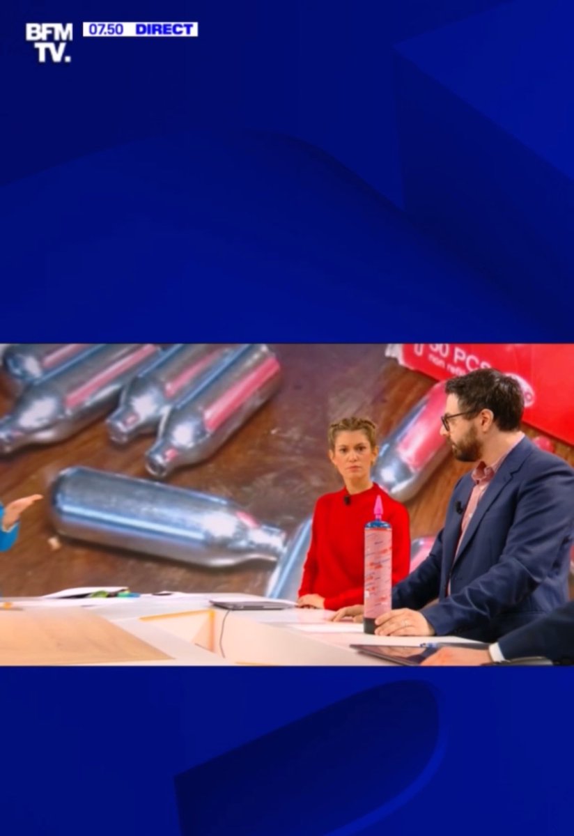 GrzychGuillaume's tweet image. J’ai eu le plaisir d’être l’invité de l’édition de ce matin sur @BFMTV pour parler des ravages du #protoxydedazote et de nos travaux au @CHU_Lille ainsi que du lancement de la campagne de prévention #N2O de @ARS_HDF @ARS_IDF @FiliereProto avec @gourmaud_jamy