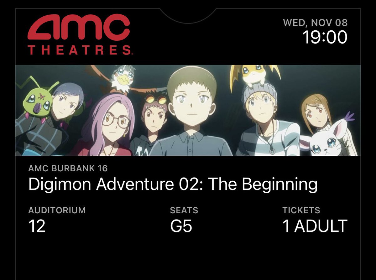 Saw this tonight. Gotta admit it was damn good. Idk the rating but DAMN it involved some pretty dark stuff. It was a very good story driven movie. Not much action but the story makes up for it IMO. Rating it a 9/10 #DigimonAdventure02 #Digimon #TheBeginning #GoWatch