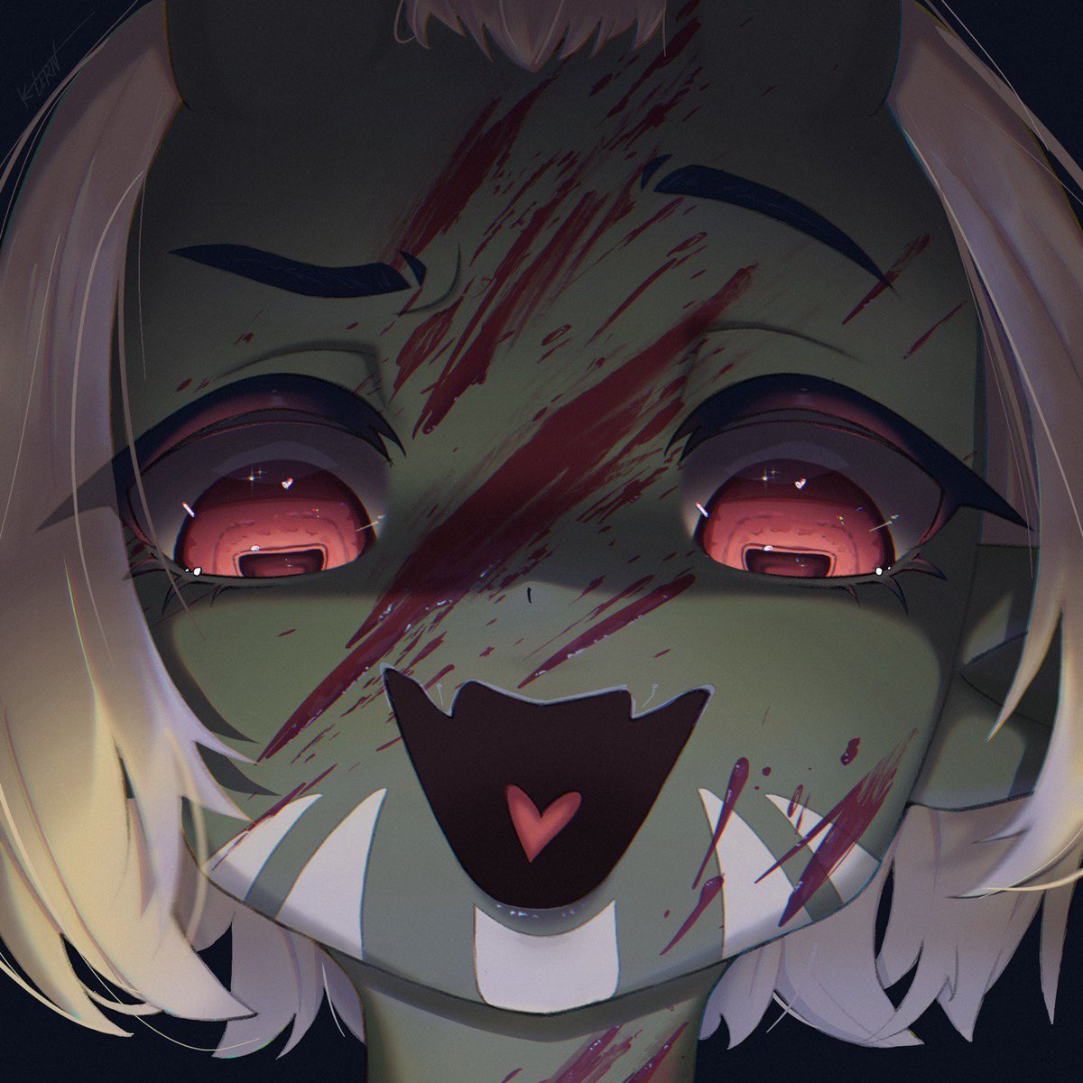 Jashin ๐ฆ (@jashin_vtuber) on Twitter photo A gift for <a href="/hattieZAZU/">HattieZazu</a> on her birthday๐
#Vtuber #Procreate #anime #Halloween #horror #art A gift for <a href="/hattieZAZU/">HattieZazu</a> on her birthday๐
#Vtuber #Procreate #anime #Halloween #horror #art