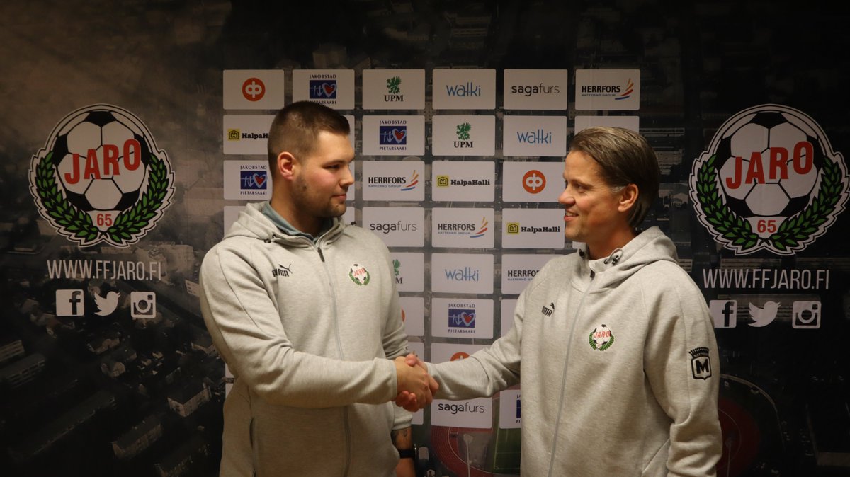 FFJaro's tweet photo. Rasmus Vikström ny assisterande tränare i FF Jaro! | Rasmus Vikström FF Jaron avustavaksi valmentajaksi!

Läs mer: | Lue lisää:
https://t.co/sW2PIIB7oq

#ffjaro #ykkösliiga #ligaettan https://t.co/2hVcFjoMIu