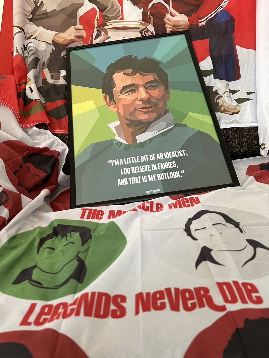 We're now up to £590.37!

The 3rd draw prize is this gorgeous little set of 3 (1 framed print &amp; 2 flags 😍) kindly donated by <a href="/gallery_rogues/">Rogues’ Gallery</a> 

£3 a ticket or 4 for £10.

Draw on Friday 24th Nov.

£20 6 raffle bundle still available.

DM for payment details.

"Be Good" 👍

#NFFC