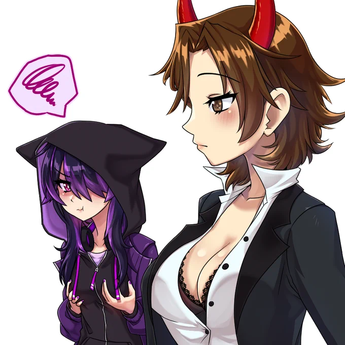 a little late but have more old art (more info in the alt text) #いいおっぱいの日