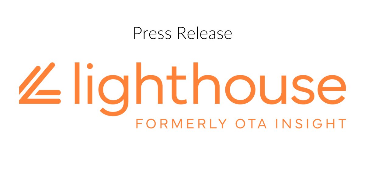 Big News: OTA Insight has transformed into Lighthouse!

bit.ly/40usMga

The new era of travel &amp; hospitality intelligence has begun.

🌐 65K+ hotels, 185 countries. 🔍 19M+ rental data points. 💡 Insightful, unified platform.

#Lighthouse #MarketIntelligence #Hospitality