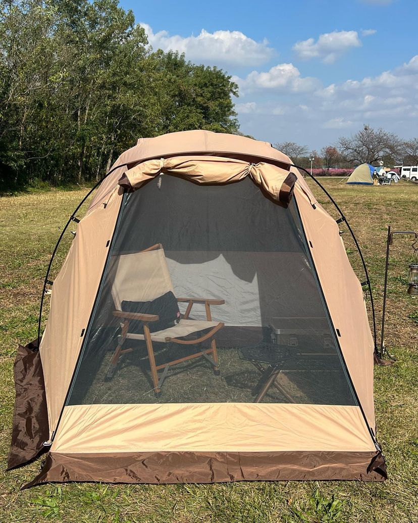 入門用 ドームテント 2〜3人用 EKEXON ツーリングドームテント EKEXON