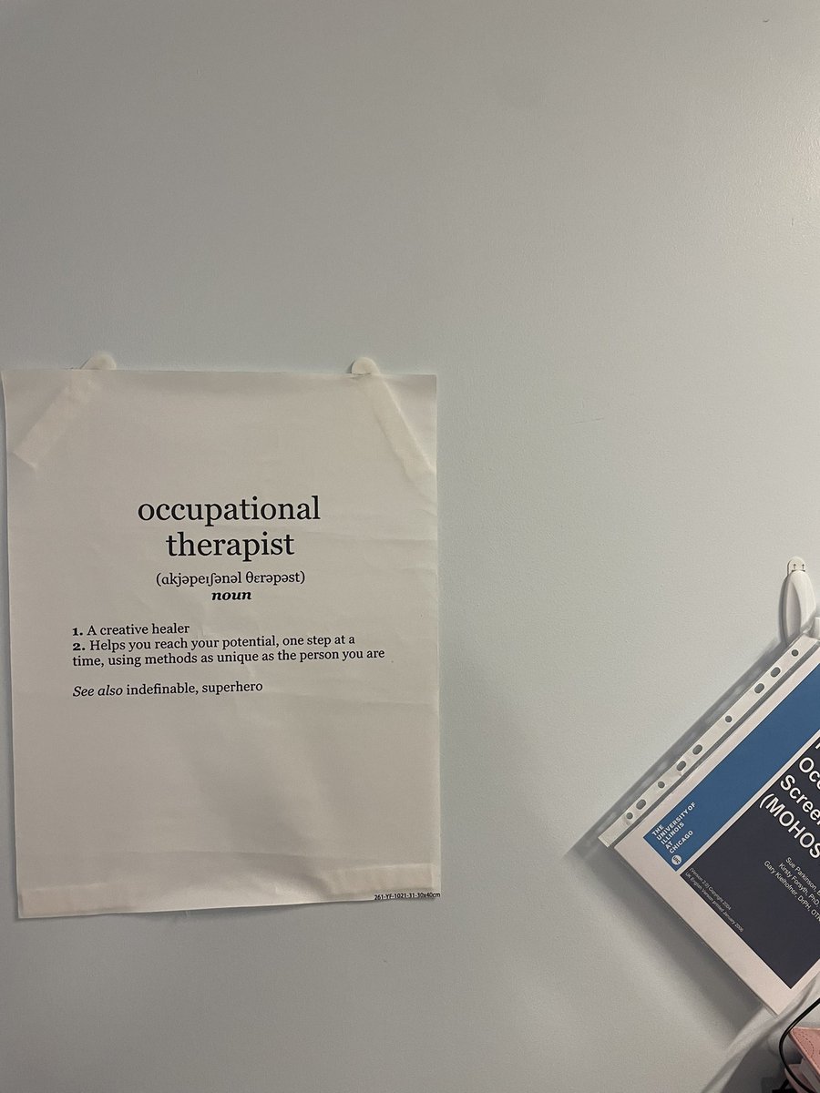 For #OTWeek2023 I am reminding myself of the incredible work occupational therapy contributes. How has your OT week been?
