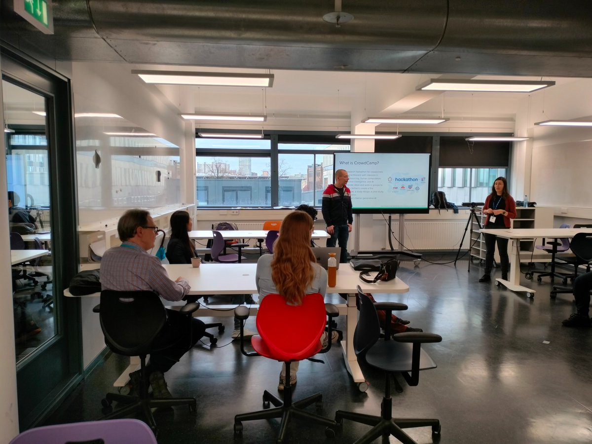 hcomp_conf's tweet image. Even though the main conference has ended, #HCOMP2023 #CI2023 Crowd Camp, Doctoral Consortium, and Workshop are in full flow.