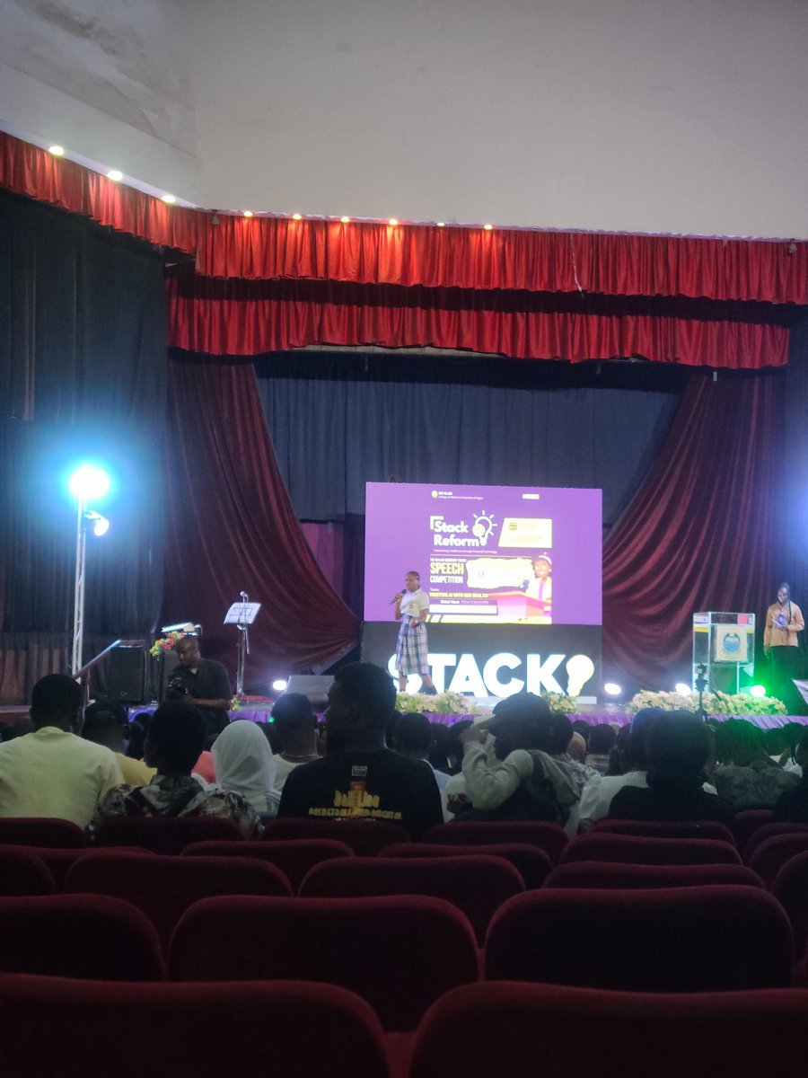 _WillOG's tweet image. Speech competition ongoing at #Stack23

Come watch secondary school students speak on &quot;Trusting AI With Our Health&quot; 🩺🌐

The students are from
🌀International School, Unilag
🌀Queens College
🌀St. Gregory&apos;s College
🌀CMS Grammar School
🌀Jordan Schools