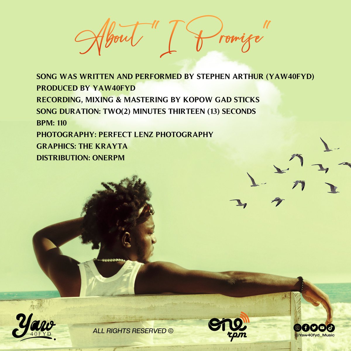 Yaw40fydFanpage's tweet photo. I Promise By @yaw40fyd_music OTW🇬🇭🔥🔥🔥
.
#Yaw40fyd #ipromise #newmusicalert https://t.co/KL0xJzxifN