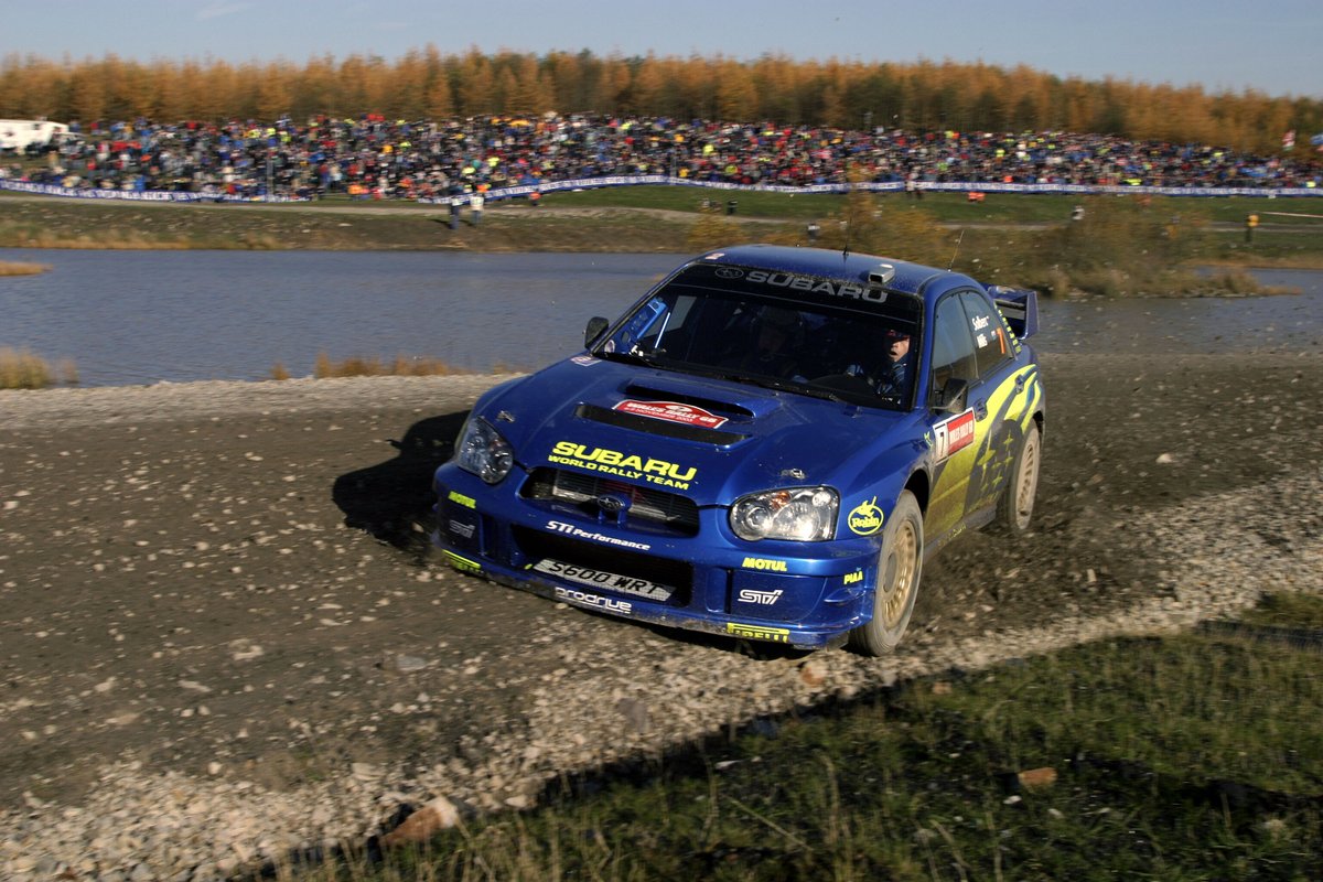 prodrive's tweet photo. #OTD 20 years ago @Petter_Solberg &amp; Phil Mills won the 2003 @OfficialWRC Championship in Wales (Rally GB).
Happy Anniversary Petter, Subaru &amp; Prodrive 🍾

#PerformanceUnlimited #WRCSubaru #Prodrive #PetterSolberg #Subaru #WRC https://t.co/vZZwGbOsuj