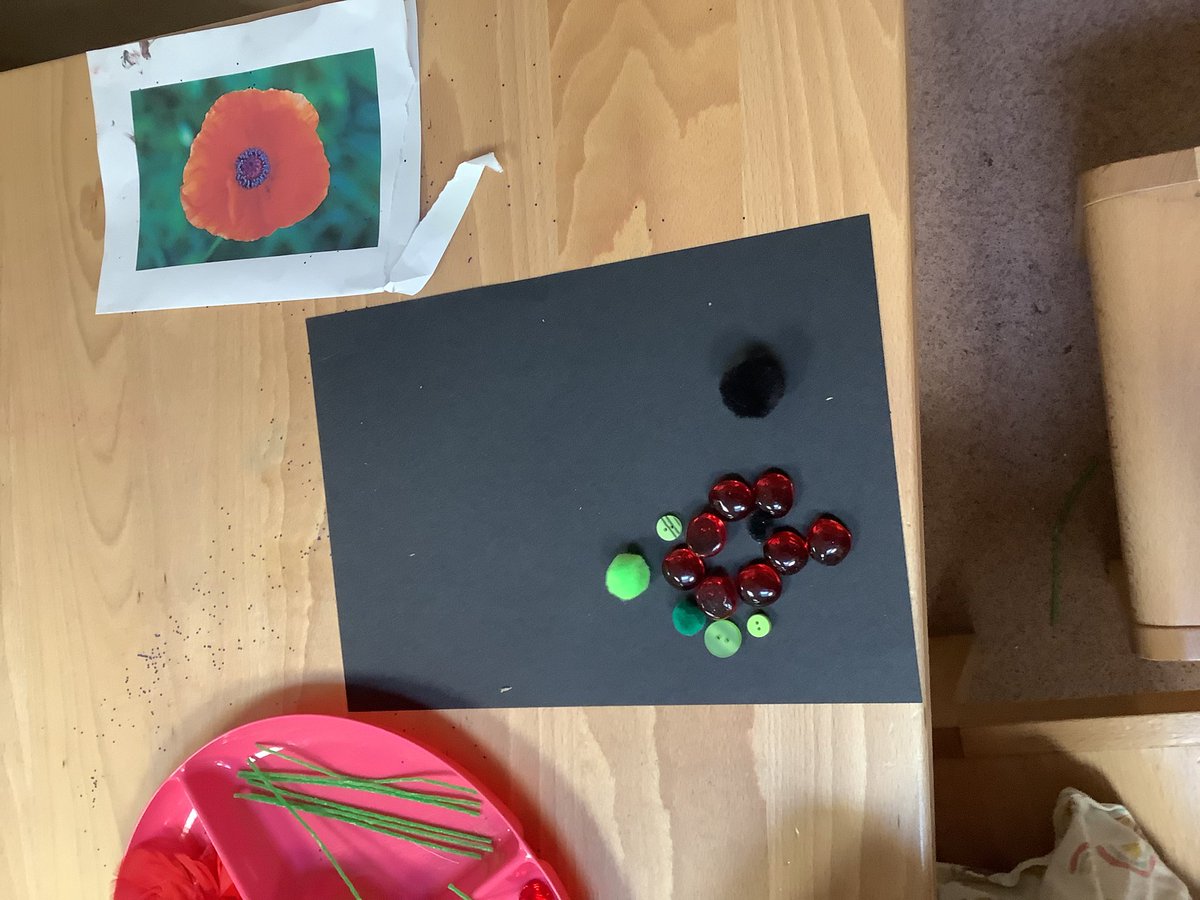 Our poppies at Red Robins. #LestWeForget #nursery #earlyyears