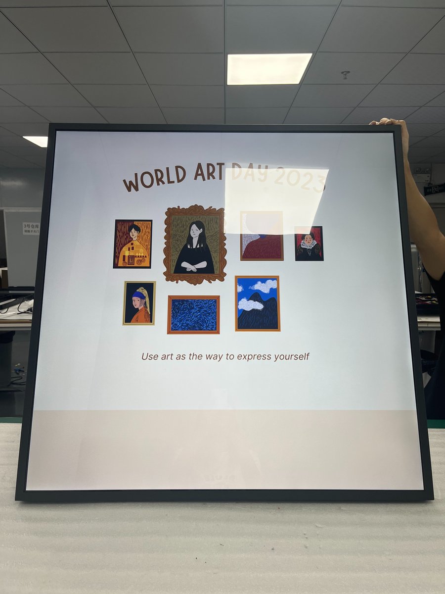 JasmineChen502's tweet image. 45.4-inch Square Android display, 

We do have 19.2” 26” 29.6” 33.3” 39.4” 45.4” 52.3”,  kindly contact me if you need more information

#barlcddisplay #digitalsignage #lcddisplay #artists #museums #digtialsignagesolutions