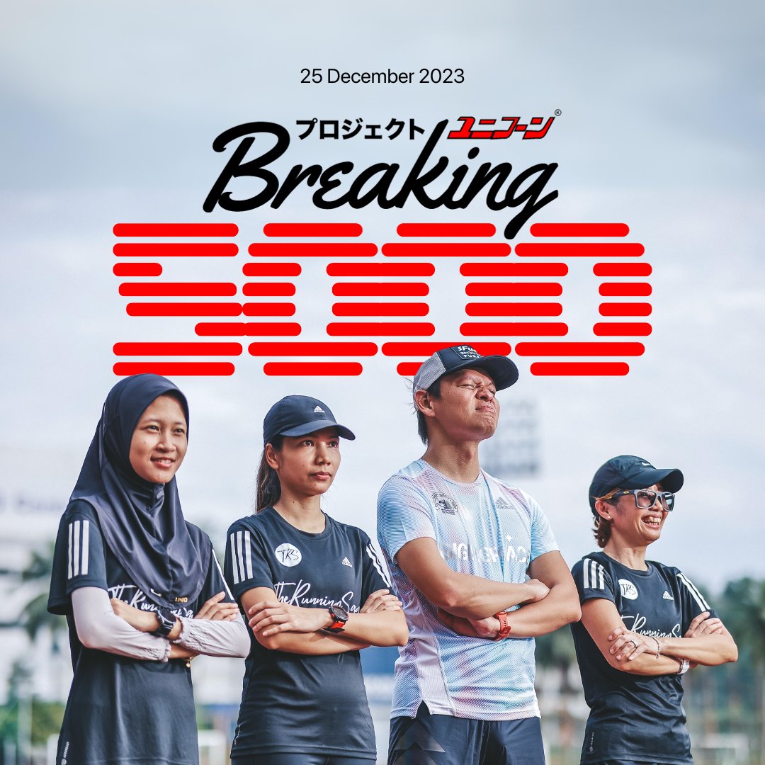 Dengan ini saya membuka penyertaan untuk acara penutup AJKM 25 December 2023 dengan rebranding 'Breaking 5000'. 
Tarikh: 25 December 2023
Masa: 7.30 pagi - 10.30 pagi (GMT+8)
Lokasi: Shah Alam National Sports Complex Panasonic
Yuran: Bawa makanan (Potluck)

Register &amp; info dalam