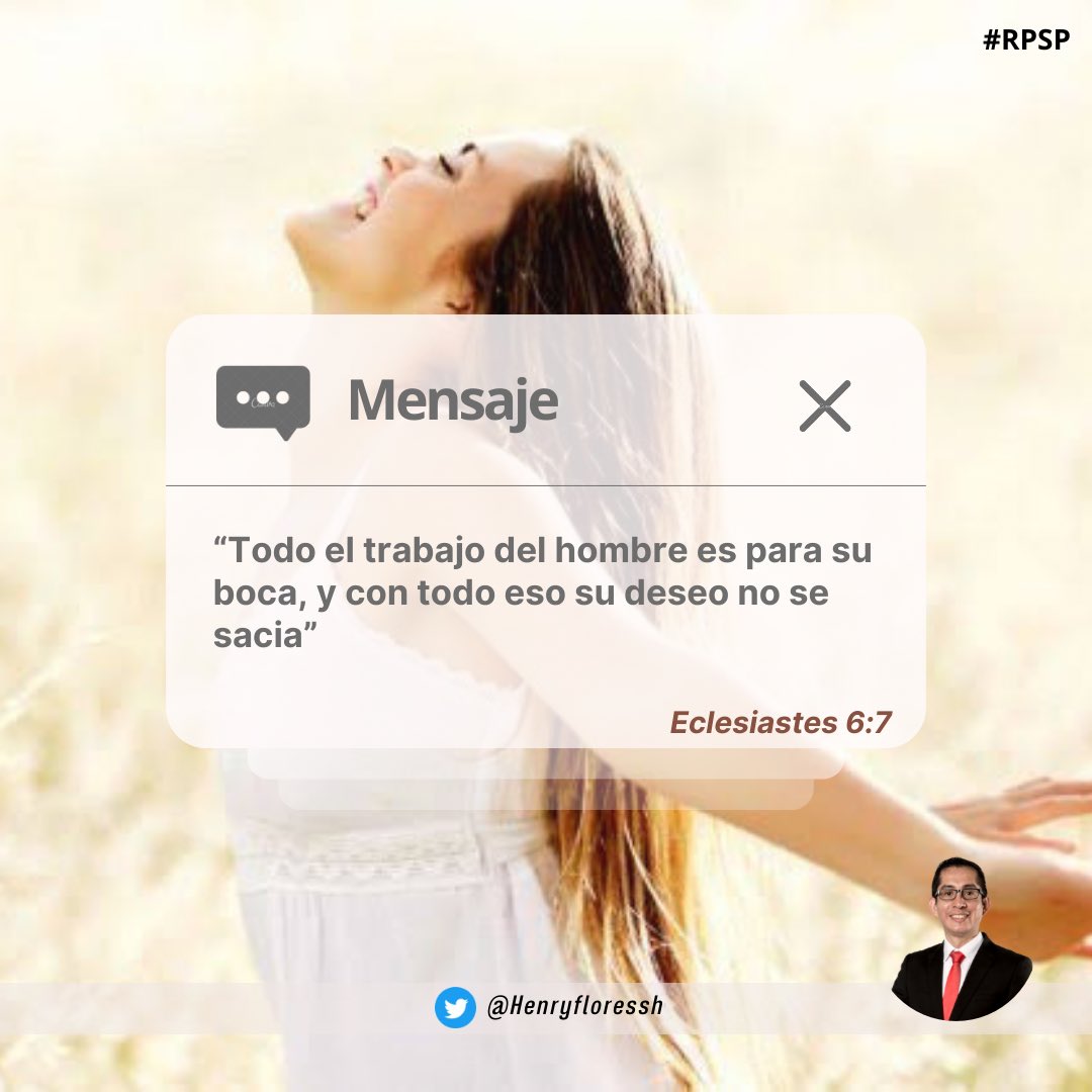 ECLESIASTES 6

El gozo de algo no depende de aumentar las posesiones; es un don que Dios nos ha de conceder. Si Él lo retiene, ningún esfuerzo va a conseguir que disfrutemos las cosas. La lección de hoy no dice que  “el disfrutar es un don de Dios”

#Rpsp