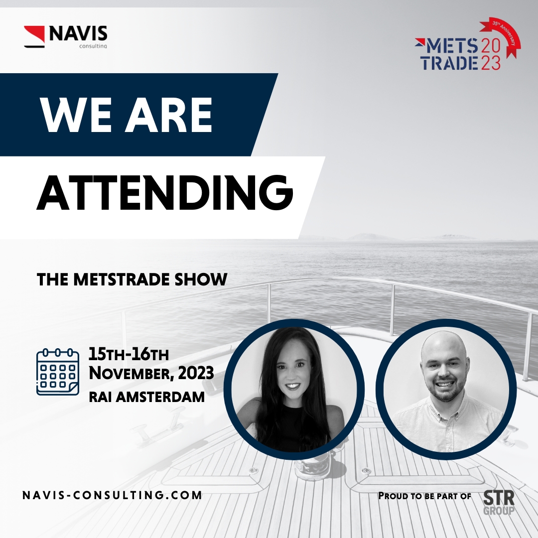 Navis Consulting (@navisconsulting) on Twitter photo Two of our expert consultants, Hollie Smith and Jack Baker, will be attending the 35th anniversary of METSTRADE in Amsterdam on 15th and 16th November.
Contact us
✉️ hsmith@navis-consulting.com,📞 +44 (0)2392 322 356, ✉️ jbaker@navis-consulting.com,📞+44 (0)2392 322384 Two of our expert consultants, Hollie Smith and Jack Baker, will be attending the 35th anniversary of METSTRADE in Amsterdam on 15th and 16th November.
Contact us
✉️ hsmith@navis-consulting.com,📞 +44 (0)2392 322 356, ✉️ jbaker@navis-consulting.com,📞+44 (0)2392 322384