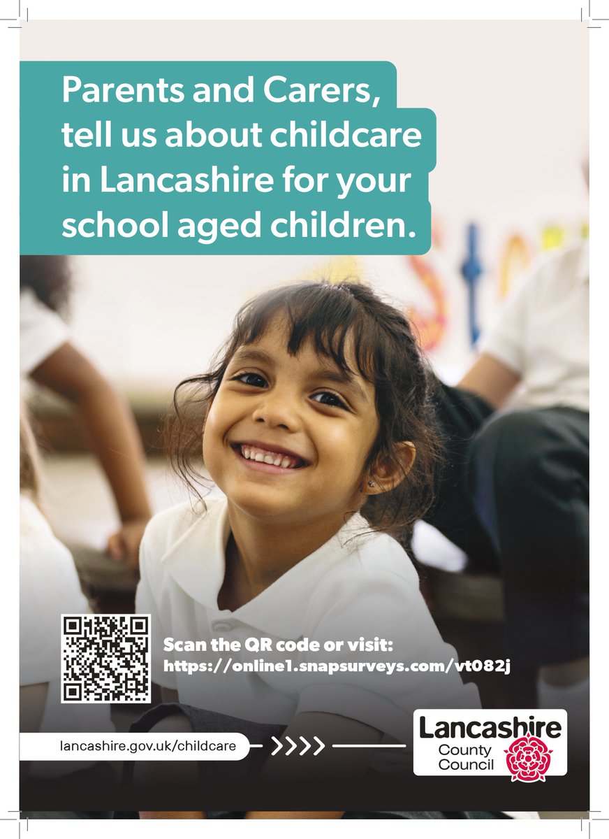 Brunshaw Primary School (@brunshawprimary) on Twitter photo The government have announced funding for a national wraparound childcare programme. This is to enable schools and local providers to set up and expand before and after school (wraparound) childcare provision. Use the QR code to be involved. <a href="/LancashireCC/">Lancashire County Council</a> The government have announced funding for a national wraparound childcare programme. This is to enable schools and local providers to set up and expand before and after school (wraparound) childcare provision. Use the QR code to be involved. <a href="/LancashireCC/">Lancashire County Council</a>