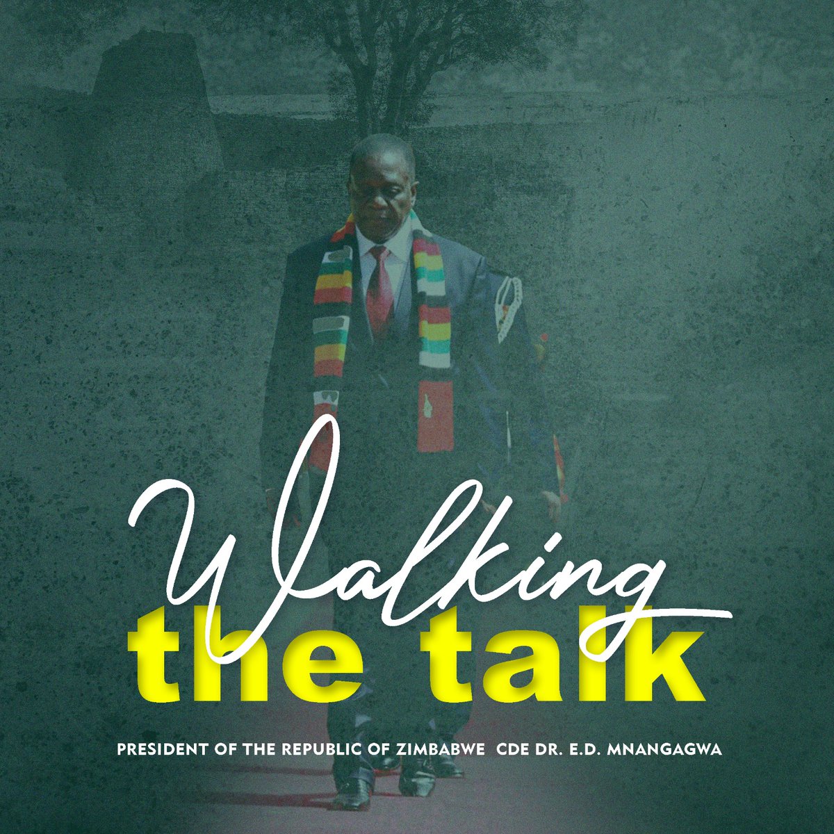 INDEED He is #walkingthetalk