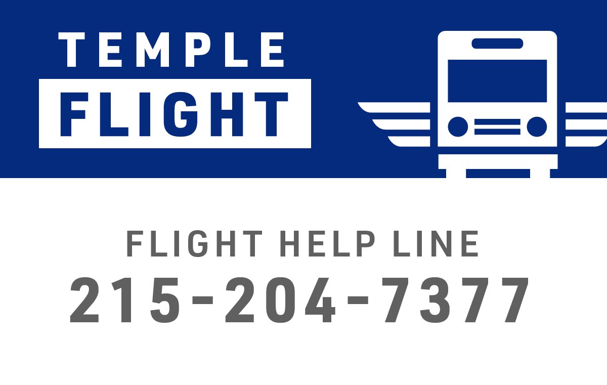 If a student has a question or problem with FLIGHT, they can call the help line: 215-204-7377. A real person answers the phone 6pm-2am and works to correct the problem.