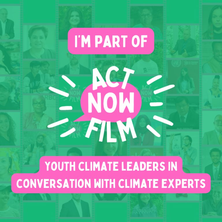 I'm part of @ActNowFilm, premiering at #COP28 🌍. The film is based on conversations between youth climate leaders and climate experts from across the world. Find out more: go.bath.ac.uk/actnowfilm-2023