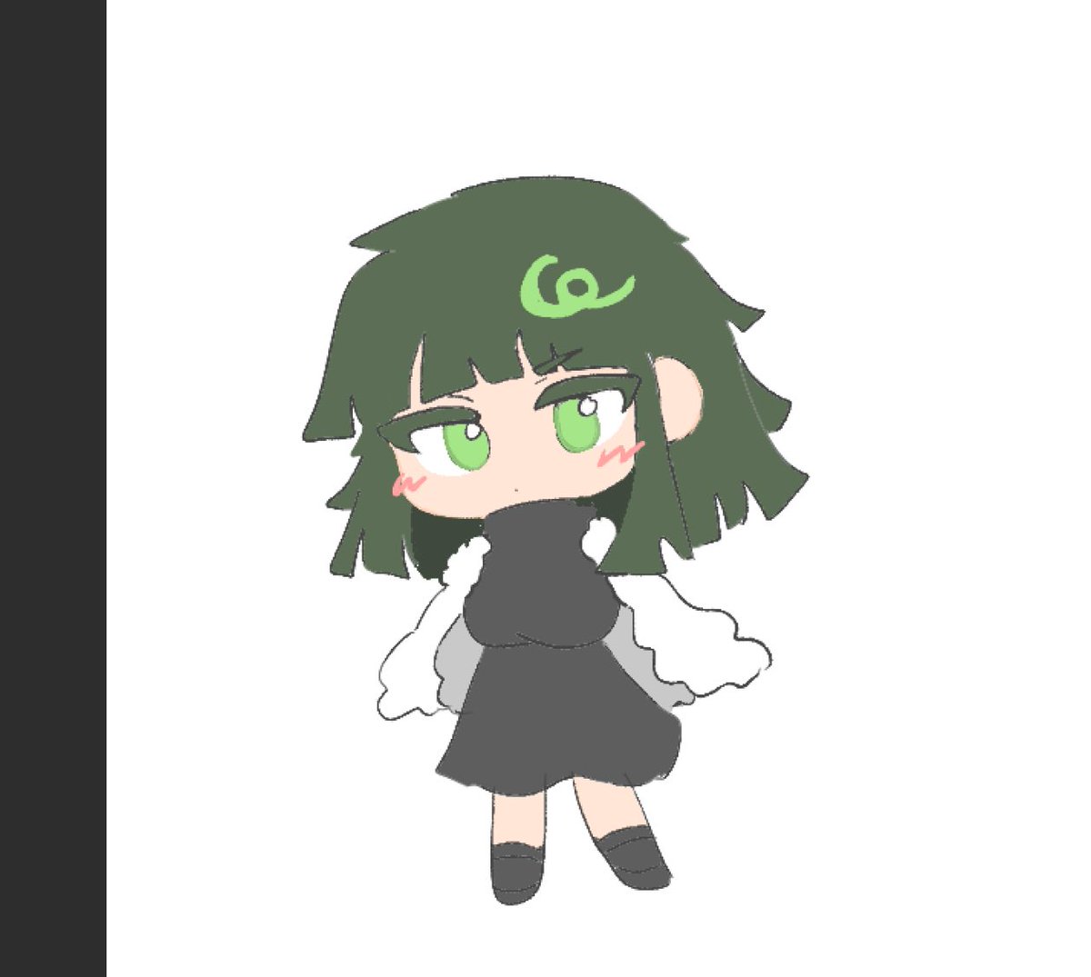 언제 그린지도 모르겠지만
후부끼