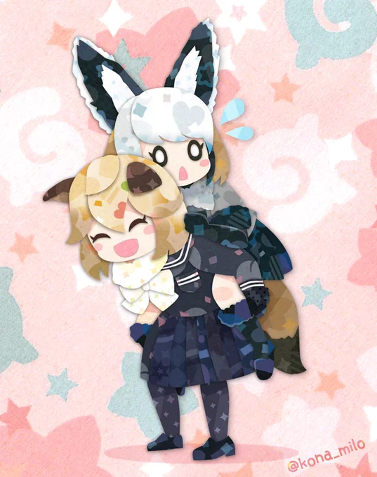 オオミミおんぶタヌキ #舞台けものフレンズ #ジャパリステージ