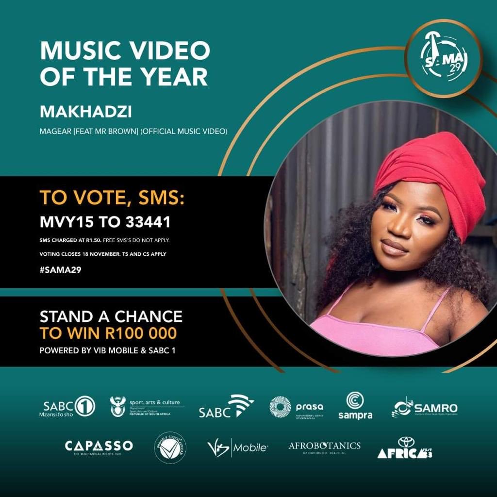 LivhuwaniPreci4's tweet photo. Hello good people. Please vote for my girl. Makhadzi wa vhorwine. https://t.co/ak3m2Hqheb