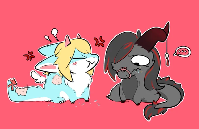 Fur biting is not allowed! 