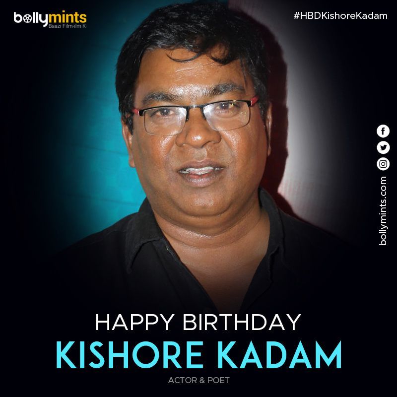Wishing A Very Happy Birthday To Actor & Poet #KishoreKadam Ji !
#HBDKishoreKadam #HappyBirthdayKishoreKadam