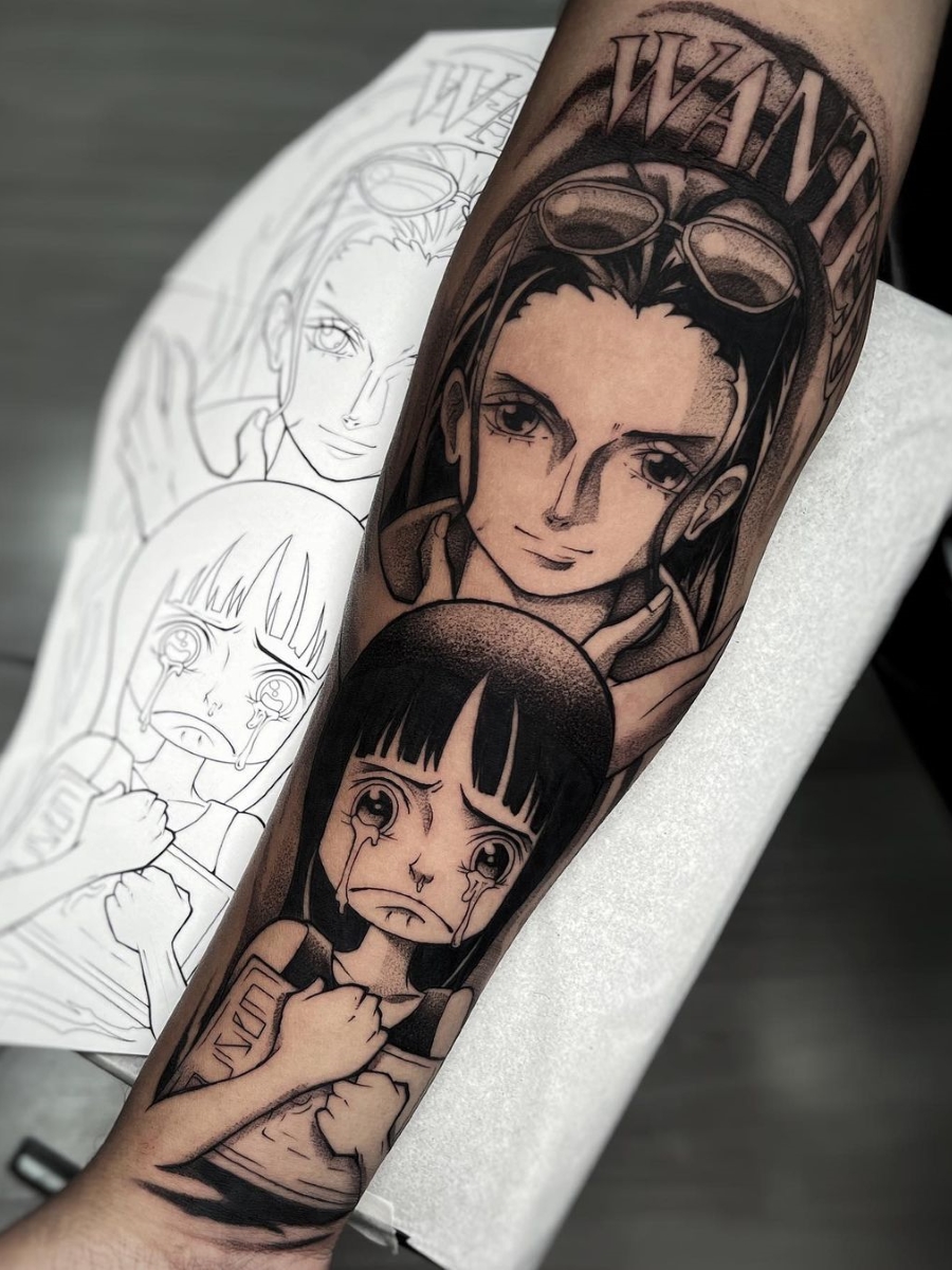 Nico robin tattoo | Orangetattooshop.com