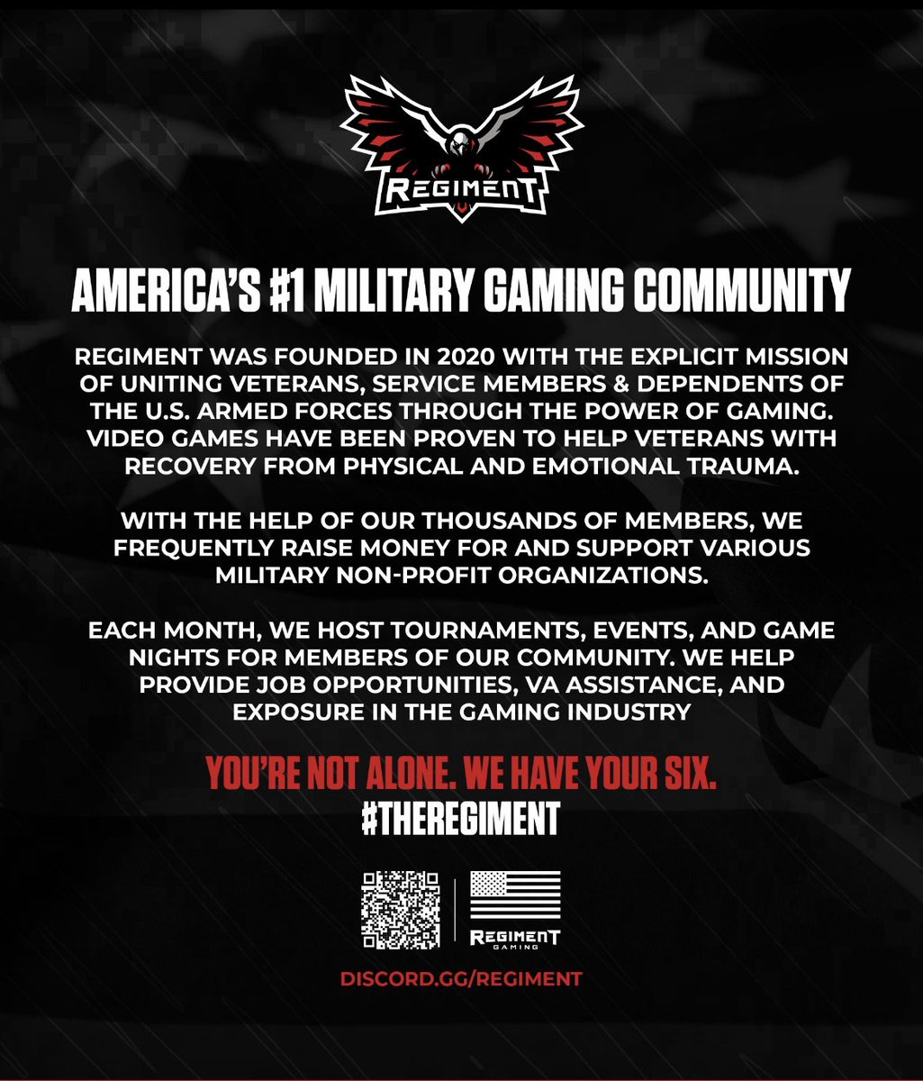 RegimentGG's tweet photo. Who’s up? 👀 https://t.co/kXunHPwRm0