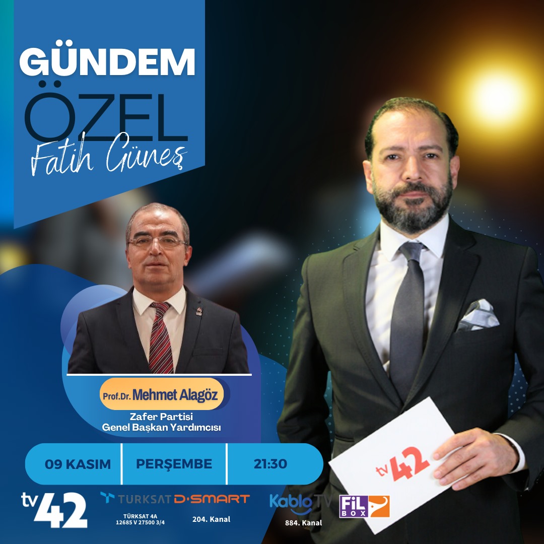 Bu akşam Fatih GÜNEŞ'le Gündem Özel'de Gazze deki  çatışmanın Bölgeye ve Ülkemize Ekonomik yansımalarını Zafer Partisi Genel Başkan Yardımcısı Prof.Dr. Mehmet Alagöz ile konuşacağız..
<a href="/AlagzMehmet/">Prof. Dr. Mehmet Alagöz</a> 
<a href="/mfatihgunes/">Fatih GUNES</a> 
<a href="/zaferpartisi/">Zafer Partisi</a> 
<a href="/zafergenclikgm/">Zafer Partisi Gençlik Kolları</a> 
<a href="/zaferkonyail/">Zafer Partisi Konya</a>