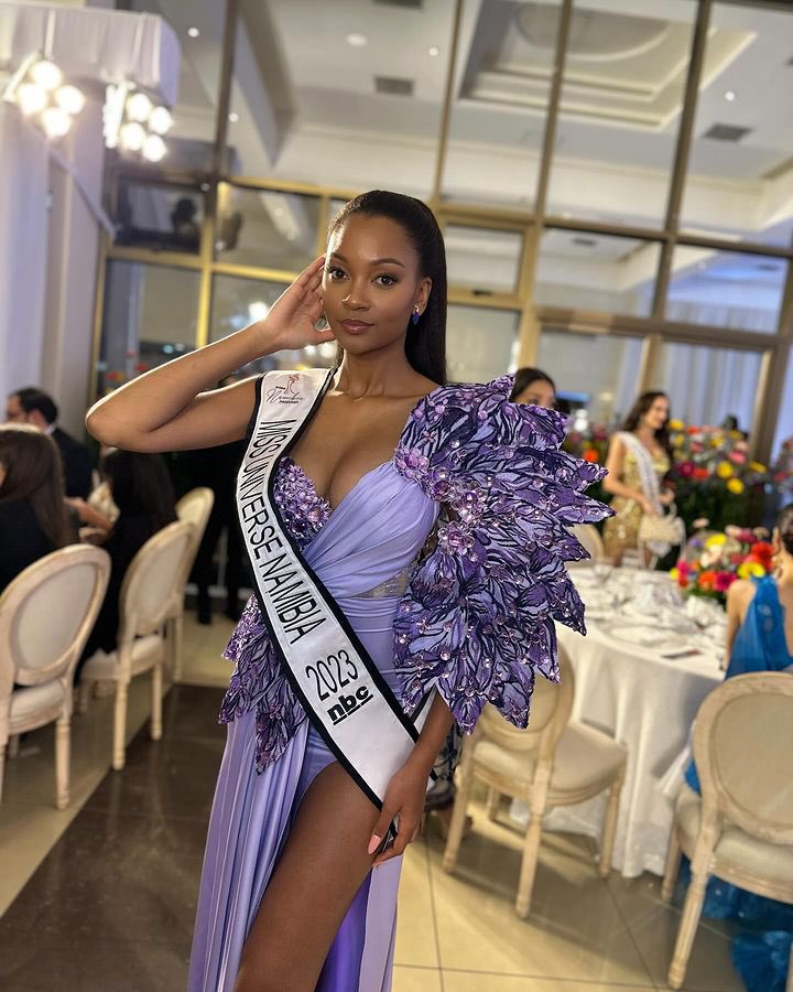 MissNamibia2025's tweet photo. The untold Namibian story 🕯️

#72ndmissuniverse #missuniverse #missuniverso https://t.co/cX17w1luqZ