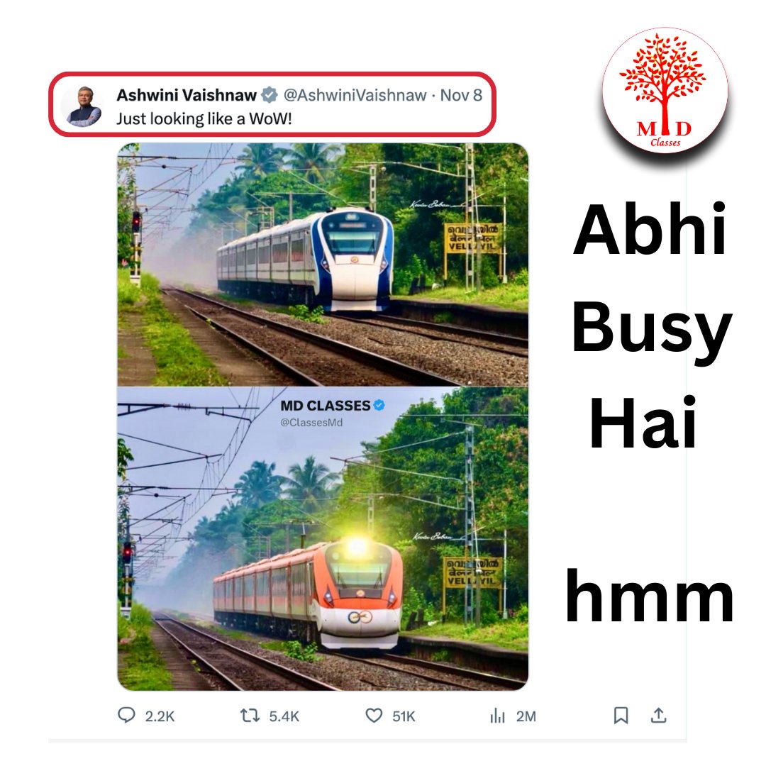 ClassesMd's tweet photo. YE Dekhiye🥰🥰 #Railway_New_Vacancy https://t.co/h0dAinyA86