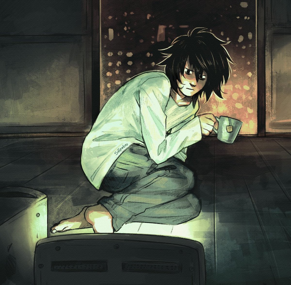 setewbro's tweet photo. #L #DEATHNOTE #fanart #ArtistOnTwitter #brart #anime https://t.co/vMFkiB8VNA