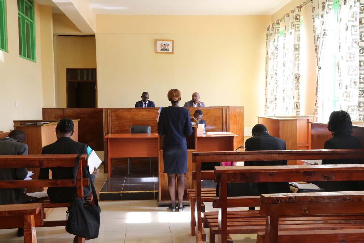 AmnestyKenya's tweet photo. IYKYK: "May it please the court..." Privacy is a fundamental right that has become increasingly important in the digital age.
A group of aspiring lawyers are bringing their A-game at the ongoing #PrivacyFirstKE Moot competition.
#DigitalRightsKE https://t.co/48W3bJs76M