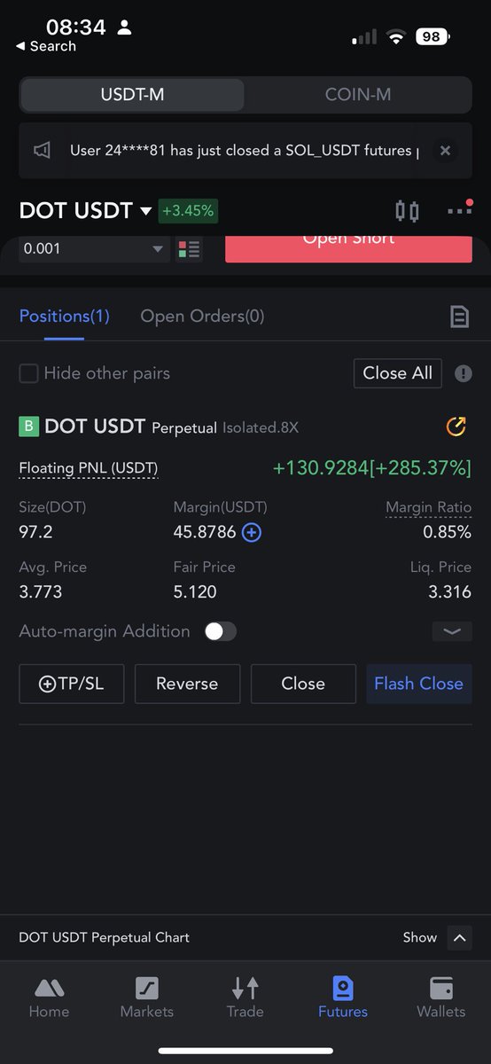 investor_101's tweet photo. One trade. 20 days open just 45$. Returned a profit of 130$.

Slow and steady wins the race. 

Futures is a way to train your trading skills. 

Just manage your risk

Stay tuned I will share some open trade here periodically. With a short video on how to get into the signal. https://t.co/fXqi6hMzoq
