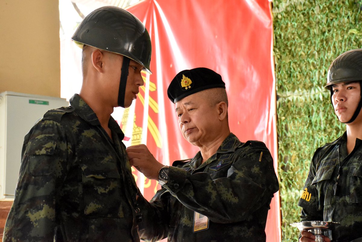 24thmilitary_pr's tweet photo. “เริ่มการฝึกอย่างเป็นทางการ....สร้างความภูมิใจให้น้องใหม่ในรั้วกองทัพบก”

#น้องคนเล็ก
#BootCamp65
#พลทหาร
#ศูนย์ประชาสัมพันธ์มณฑลทหารบกที่24
#กองทัพภาคที่2
#กองทัพบก https://t.co/9sTJVap7U4