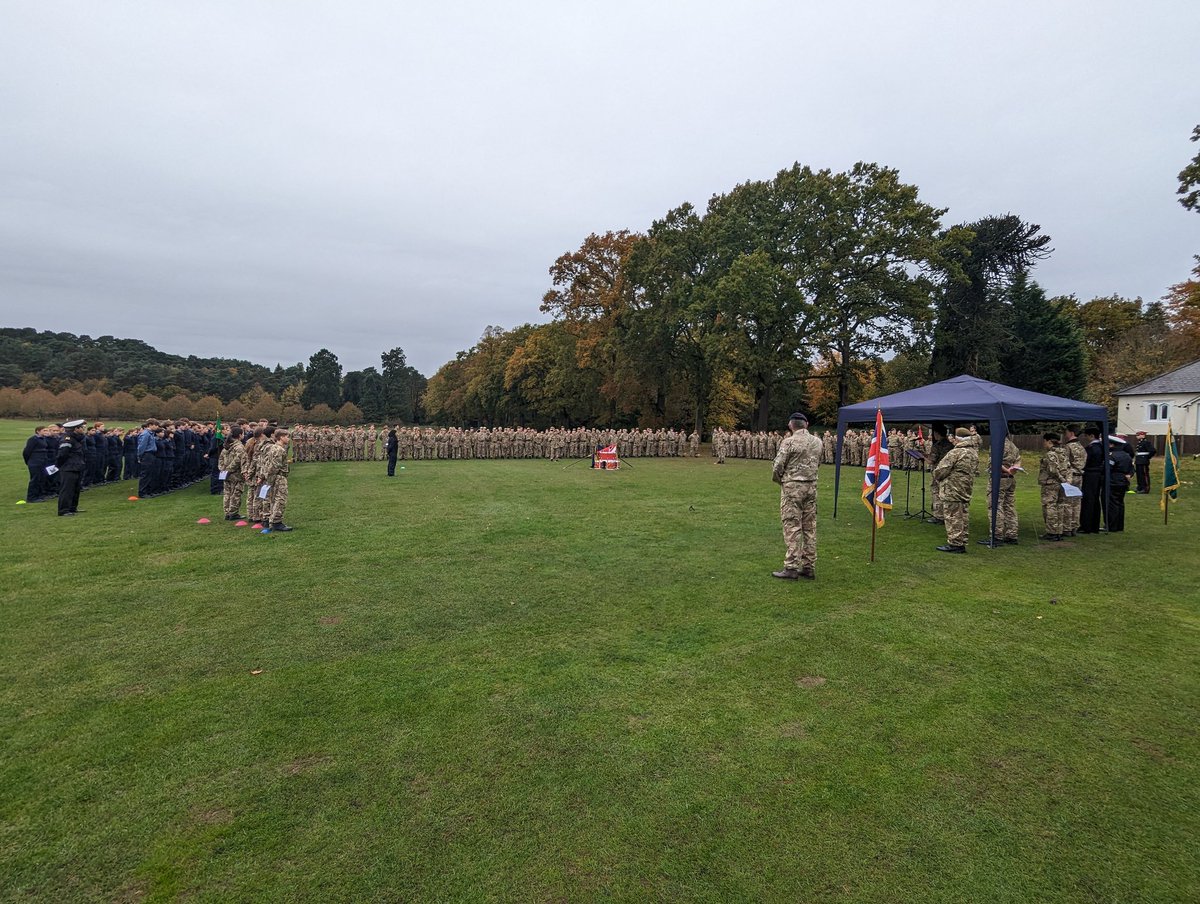 Our annual Remembrance Drumhead service. A poignant afternoon so close to all Wellingtonians.