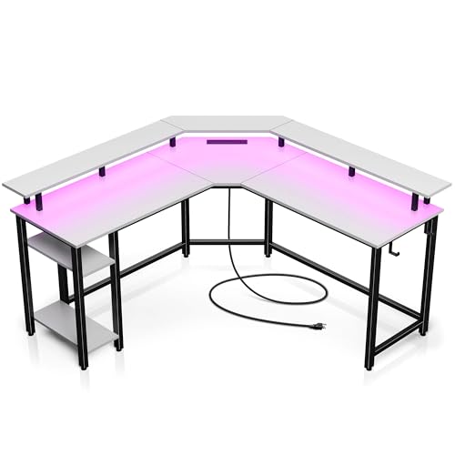 I just received a contribution towards Rolanstar Computer Desk 56" with Power Outlets USB Ports &amp; LED Strip,Reversible L Shaped Desk with Monitor Stand &amp; Storage Shelf,L Shaped Gaming Desk wit from liiysnape via Throne. Thank you! throne.com/savrege #Wishlist #Throne