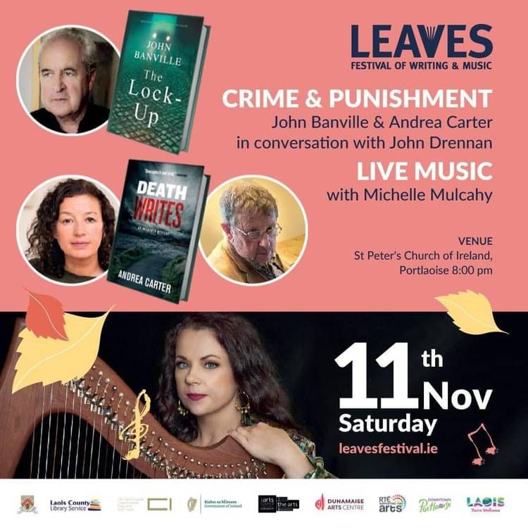 andysaibhcarter's tweet photo. Suddenly conscious that this weekend I’ll be onstage at a literary festival with a Booker Prize winning author, discussing the book in which I bump off a Booker Prize winning author onstage at a literary festival… @leavesfestival https://t.co/ZHxEN0riqW