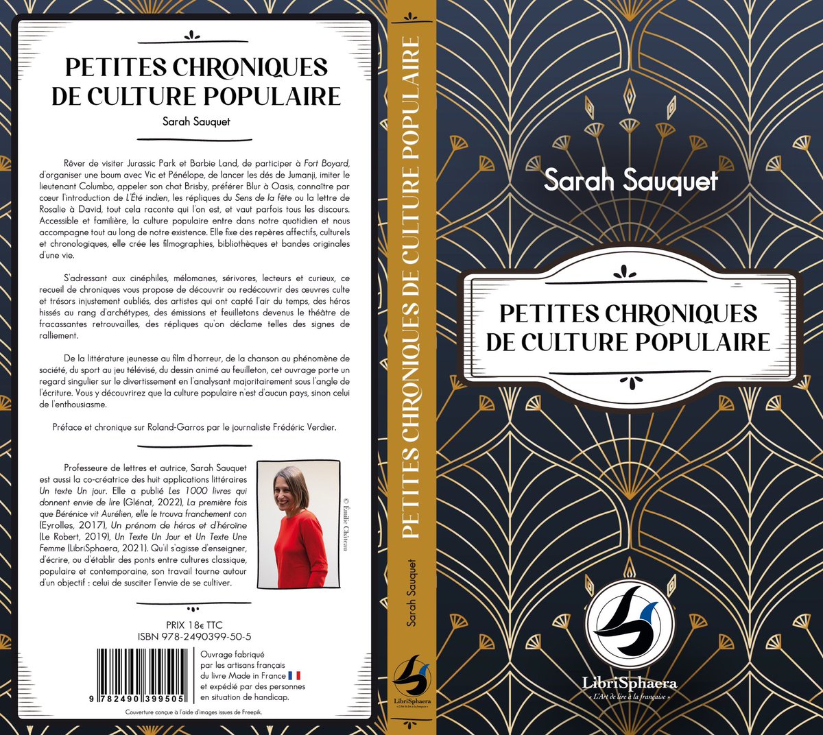 SarahSauquet's tweet photo. 📚🚀 « Prévoyez d’ores et déjà de le glisser sous le sapin ». 🌲 

Mon nouveau livre, « Petites chroniques de culture populaire », est aujourd’hui dans la newsletter #LaPauseSimone de @simonemediafr. Un immense merci à @chloethibaud 🙏

Plus d’infos 👉 https://t.co/21TBIN3d5Q https://t.co/jMQ0cRegE3