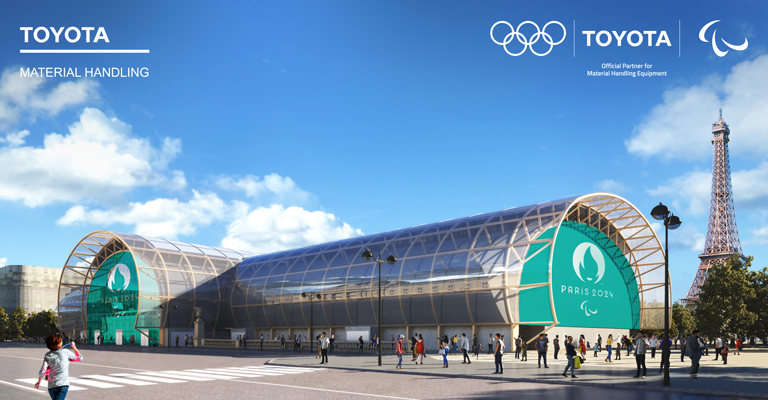 Proud to bring sustainable mobility solutions to the #Paris24 Games with <a href="/toyota_europe/">Toyota Europe</a>. 

We will deploy only electric and hydrogen-powered lift trucks for all movement of goods.

Read more bit.ly/3u6kwXA

#toyotamaterialhandling #wedeliverforyou #olympics #paralympics