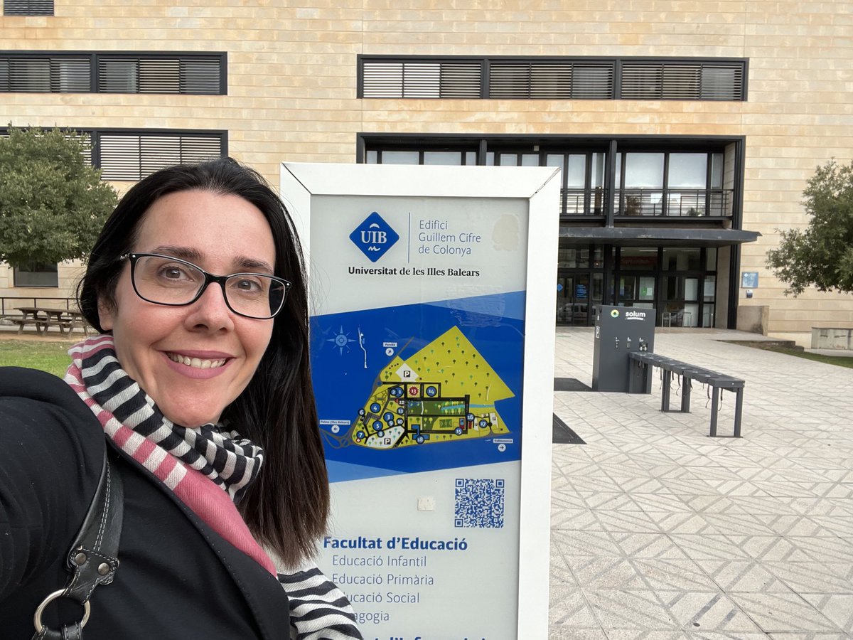 CeciliaAzorin's tweet photo. Lista para participar en #IRED23. Encantada de estar en la Universidad de las Islas Baleares para hablar sobre redes de colaboración en educación 🙌🏻 https://t.co/8SqbtlkrA7