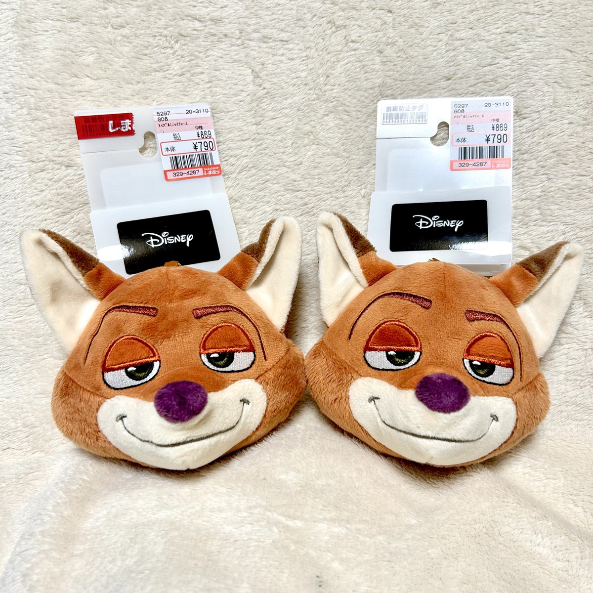 な、なんと！しまむらに愛しのおニク… ズートピアのニックが居たー