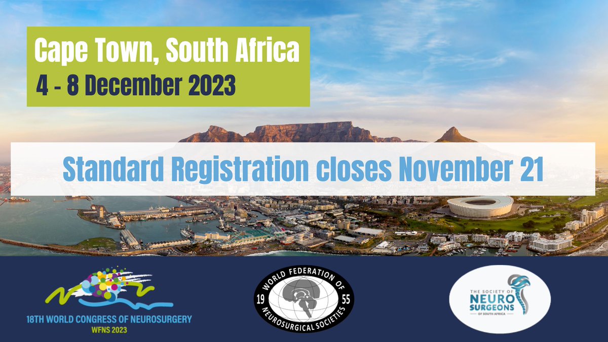 Two weeks until Standard Registration for #WFNS2023 closes!

Places are limited! Secure your spot to come #learn and meet amazing people from different #environments who share your #professional DNA.

Register Now loom.ly/EzIBeMQ